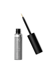 KIKO Milano Glitter Eyeliner z Pędzelkiem 02 Silver 4ml KIKO Milano Glitter Eyeliner z Pędzelkiem 02 Silver 4ml
