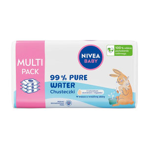 NIVEA Baby Chusteczki 99%  Pure Water Multi Pack 57x3szt