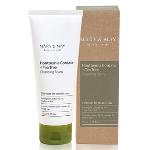 Mary & May Houttuynia Cordata Tea Tree Oczyszczająca Pianka do Mycia Twarzy 150ml