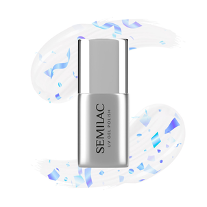 Semilac Top No Wipe Matte Snow Floe T29 7ml