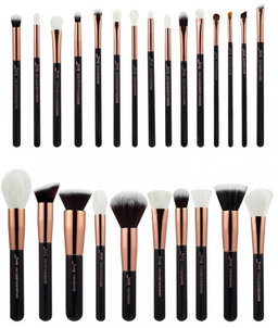 Jessup Zestaw 25 Pędzli do Makijażu T155 Black/Rose Gold