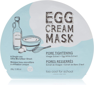 Too Cool For School Egg Cream Maska w Płacie Pore Tightening