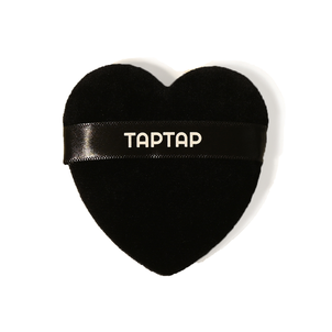 TAPTAP Puszek do Pudru Serce Czarne TAPTAP Puszek do Pudru Serce Czarne