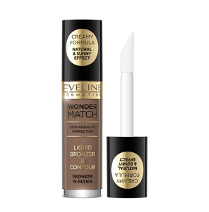 Eveline Wonder Match Bronzer w Płynie 02 Eveline Wonder Match Bronzer w Płynie 02