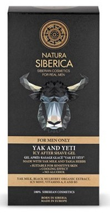Natura Siberica Yak & Yeti Chłodzący Żel po Goleniu 150ml