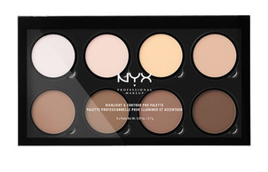 NYX Professional Makeup Pro Highlight & Contour Pudrowa Paleta do Konturowania