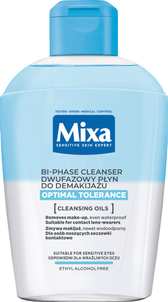 Mixa Optymalna Tolerancja Dwufazowy Płyn do Demakijażu 125ml Mixa Optymalna Tolerancja Dwufazowy Płyn do Demakijażu 125ml