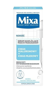 Mixa Serum Nawilżające Przeciw Przesuszeniom z Kwasem Hialuronowym 30ml Mixa Serum Nawilżające Przeciw Przesuszeniom z Kwasem Hialuronowym 30ml