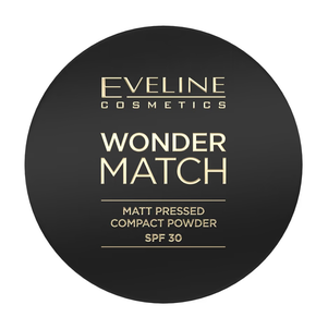 Eveline Wonder Match Puder Prasowany Matujący SPF30 02 Medium Beige