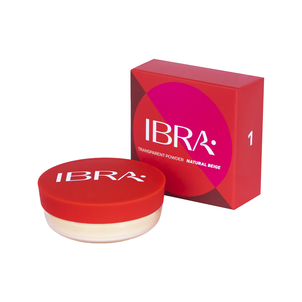 IBRA Makeup Sypki Puder Transparentny nr 1 12g IBRA Makeup Sypki Puder Transparentny nr 1 12g