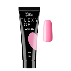 Elisium FlexyGel Żel do Paznokci Rose 25g Elisium FlexyGel Żel do Paznokci Rose 25g