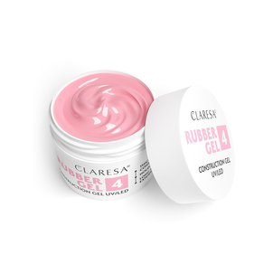 Claresa Żel Budujący Rubber Gel 4 12g Claresa Żel Budujący Rubber Gel 4 12g