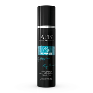 APIS Nawilżająca Mgiełka do Ciała i Włosów My Happiness 150ml APIS Nawilżająca Mgiełka do Ciała i Włosów My Happiness 150ml