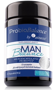 Aliness ProbioBALANCE Man Balance Suplement Diety 30 Kapsułek