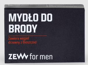 ZEW Mydło do Brody z Węglem Drzewnym ZEW Mydło do Brody z Węglem Drzewnym