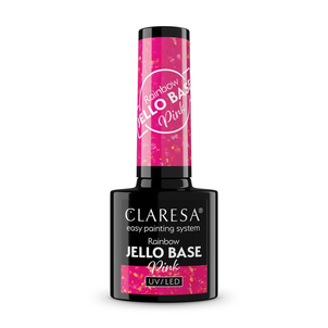 Claresa Rainbow Jello Base Baza Hybrydowa Pink Claresa Rainbow Jello Base Baza Hybrydowa Pink