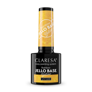 Claresa Rainbow Jello Base Baza Hybrydowa Yellow