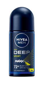 NIVEA MEN Deep Sport Antyperspirant Roll-on 50ml NIVEA MEN Deep Sport Antyperspirant Roll-on 50ml