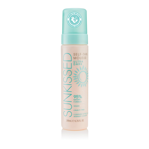 Sunkissed Self-Tan Mousse Pianka Brązująca do Ciała Ultra Dark 200ml