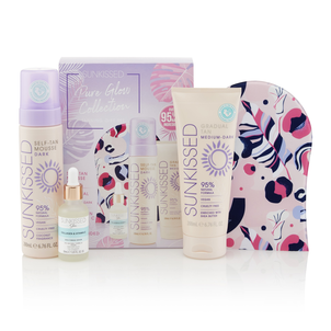 Sunkissed Pure Glow Collection Zestaw Produktów do Samoopalania Dark