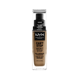 NYX Professional Makeup Can't Stop Won't Stop Długotrwały Podkład Kryjący Caramel