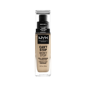 NYX Professional Makeup Can't Stop Won't Stop Długotrwały Podkład Kryjący Warm Vanilla NYX Professional Makeup Can't Stop Won't Stop Długotrwały Podkład Kryjący Warm Vanilla