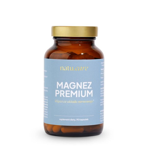 Natu Care Magnez Premium + Witamina B6 Suplement Diety 90 Kapsułek