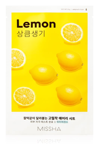 Missha Airy Fit Sheet Lemon Maseczka Rozjaśniająca