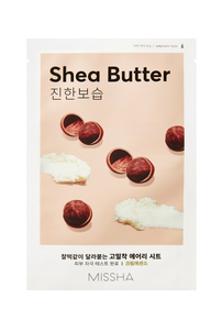 Missha Airy Fit Sheet Shea Butter Maseczka Nawilżająco-Odżywcza