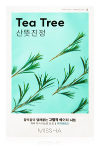 Missha Airy Fit Sheet Tea Tree Maseczka Łagodząca