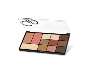 Golden Rose City&Style Paleta do Makijażu 01 Warm Nude