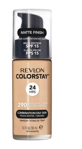 Revlon ColorStay Podkład Cera Tłusta i Mieszana 290 Natural Ochre z Pompką Revlon ColorStay Podkład Cera Tłusta i Mieszana 290 Natural Ochre z Pompką
