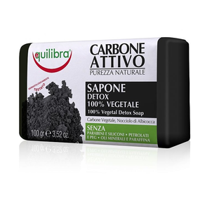 Equilibra Carbone Attivo Mydło Oczyszczające z Aktywnym Węglem Equilibra Carbone Attivo Mydło Oczyszczające z Aktywnym Węglem
