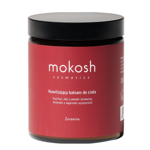 Mokosh Nawilżający Balsam do Ciała Żurawina 180ml Mokosh Nawilżający Balsam do Ciała Żurawina 180ml