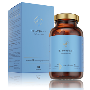 MyBestPharm B12 Complex + Suplement Diety 30 Kapsułek