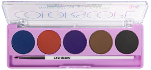 J.Cat Beauty Colorscope Paleta Eyelinerów Aktywowanych Wodą 104 Deep J.Cat Beauty Colorscope Paleta Eyelinerów Aktywowanych Wodą 104 Deep