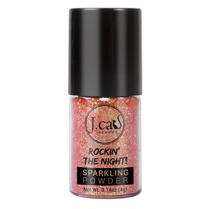 J.Cat Beauty Rockin The Night Sparkling Powder Sypki Pigment 207 Tangerine