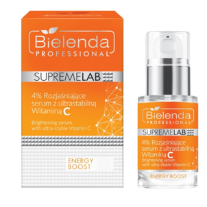 Bielenda Professional SupremeLAB Energy Boost Rozjaśniające Serum z Ultrastabilną Witaminą C 15ml