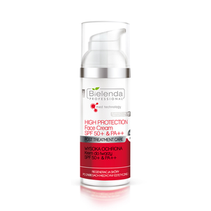 Bielenda Professional Krem do Twarzy Wysoka Ochrona  SPF50 50ml
