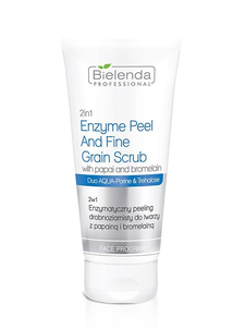 Bielenda Professional 2w1 Drobnoziarnisty Peeling Enzymatyczny z Papainą i Bromelainą 150ml