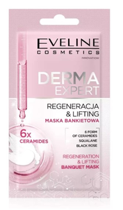Eveline Derma Expert Maska Bankietowa Regeneracja i Lifting Eveline Derma Expert Maska Bankietowa Regeneracja i Lifting