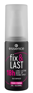 Essence Fix & Last 18h Long-Lasting Spray Utrwalający Makijaż 50ml Essence Fix & Last 18h Long-Lasting Spray Utrwalający Makijaż 50ml