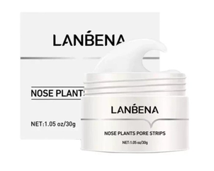 Lanbena Biała Maska Oczyszczająca Pory Nosa 30g