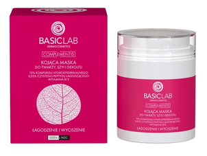 BasicLab Complementis Kojąca Maska do Twarzy Szyi i Dekoltu 50ml BasicLab Complementis Kojąca Maska do Twarzy Szyi i Dekoltu 50ml