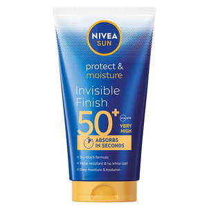 NIVEA Sun Protect & Moisture Invisible Finish Balsam do Opalania SPF50+ 150ml NIVEA Sun Protect & Moisture Invisible Finish Balsam do Opalania SPF50+ 150ml