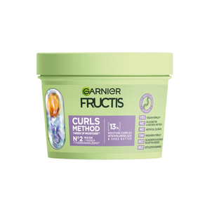 Garnier Fructis Curls Method Maska Wypełniająca Włosy Nawilżeniem 370ml Garnier Fructis Curls Method Maska Wypełniająca Włosy Nawilżeniem 370ml