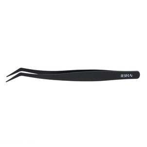 IBRA Makeup Pęseta/Aplikator do Rzęs Non-Sticky L06 Czarna