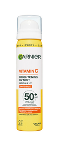 Garnier Vitamin C Rozświetlająca Mgiełka z Filtrem SPF50+ 75ml