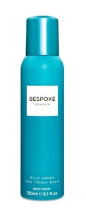 Bespoke Wild Herbs and Tonka Bean Dezodorant w Sprayu dla Mężczyzn 150ml