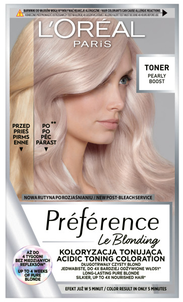 Loreal Preference Koloryzacja Tonująca do Włosów Pearly Boost